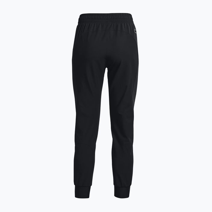 Pantaloni de antrenament pentru femei Under Armour Unstoppable Jogger black/black 5