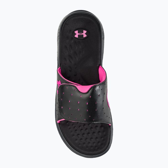 Papuci pentru femei Under Armour Ignite 7 SL black/black/rebel pink 6