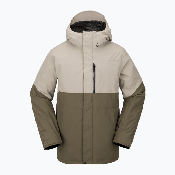 Jachetă de snowboard pentru bărbați Volcom L Ins Gore-Tex maro și bej G0452302 4