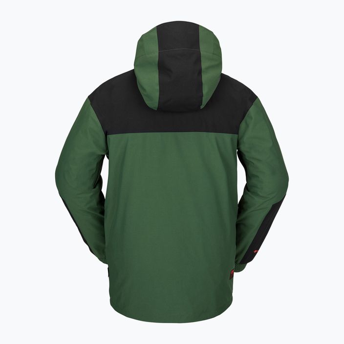 Jachetă de snowboard pentru bărbați Volcom Longo Gore-Tex verde G0652306 8