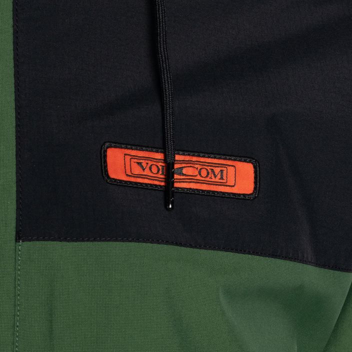 Jachetă de snowboard pentru bărbați Volcom Longo Gore-Tex verde G0652306 3