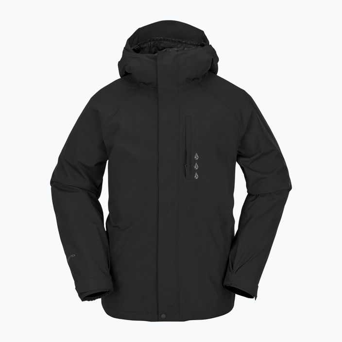 Jachetă de snowboard Volcom Dua Ins Gore pentru bărbați negru G0452303