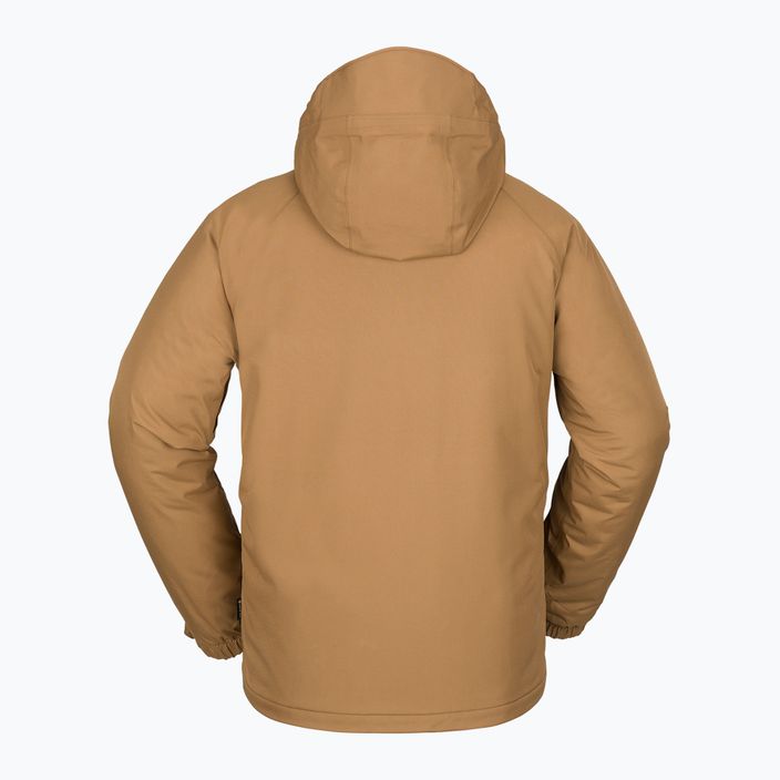 Jachetă de snowboard pentru bărbați Volcom Dua Ins Gore Caramel G0452303 2