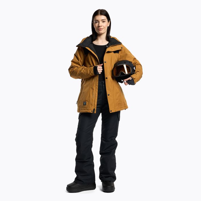 Jachetă de snowboard pentru femei Volcom Ell Ins Gore-Tex Caramel H0452302 2