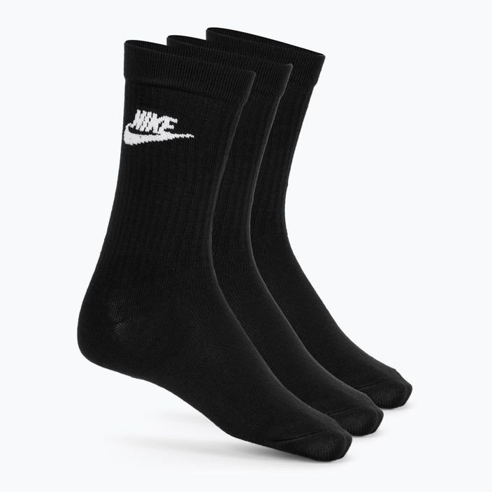 Șosete Nike Sportswear Everyday Essential 3 perechi  black/whihte