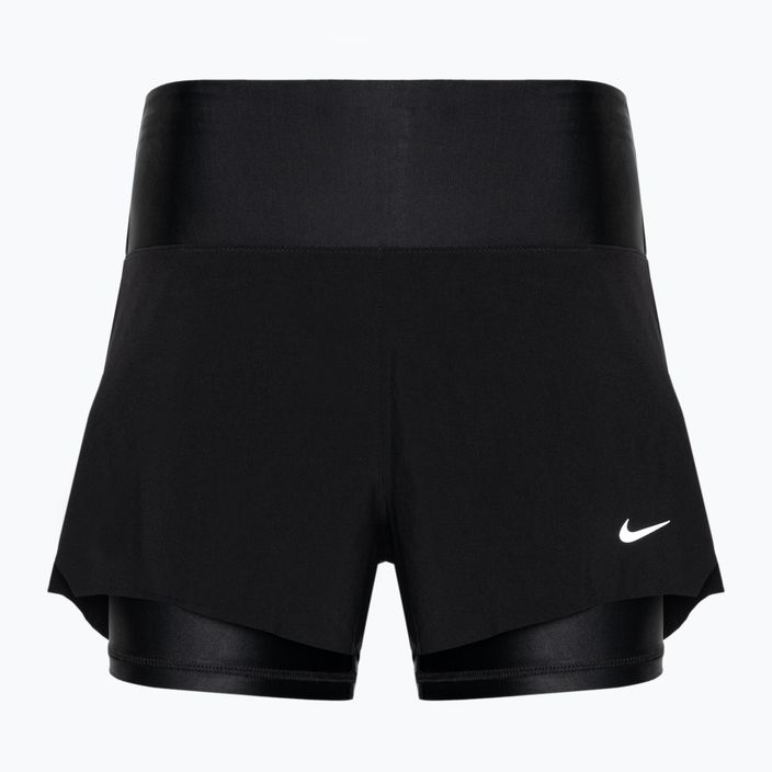 Pantaloni scurți de alergare pentru femei Nike Dri-Fit Swift Mid-Rise 3" 2IN1