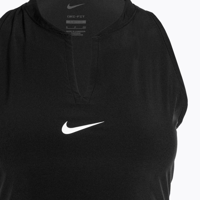 Rochie de tenis Nike Dri-Fit Advantage black/white 3