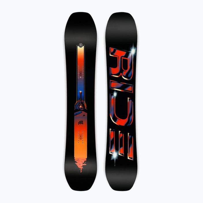 RIDE Shadowban snowboard negru-roșu 12G0030 6