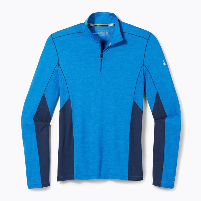 Tricou termic Smartwool Merino Sport LS 1/4 Zip pentru bărbați  albastru 11538 4