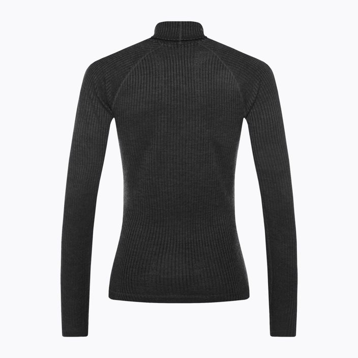Smartwool Thermal Merino Thermal Merino Rib Turtleneck T-shirt negru 16690 pentru femei 2