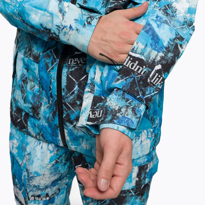 Jachetă de snowboard pentru bărbați The North Face Printed Dragline albastru NF0A7ZUF9C11 8