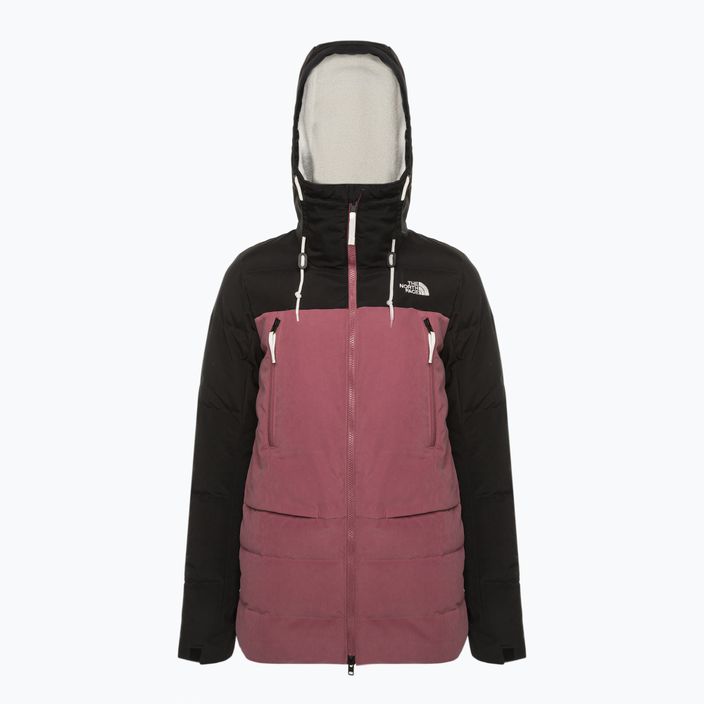 Jachetă de schi pentru femei The North Face Pallie Down roz și negru NF0A3M1786H1
