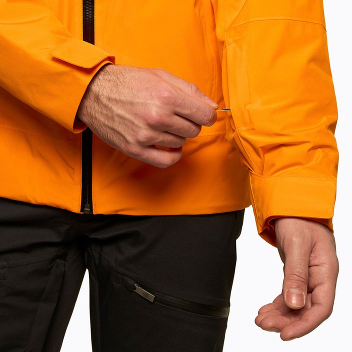 Jachetă de schi pentru bărbați The North Face Descendit portocaliu NF0A4QWWW78M1 5
