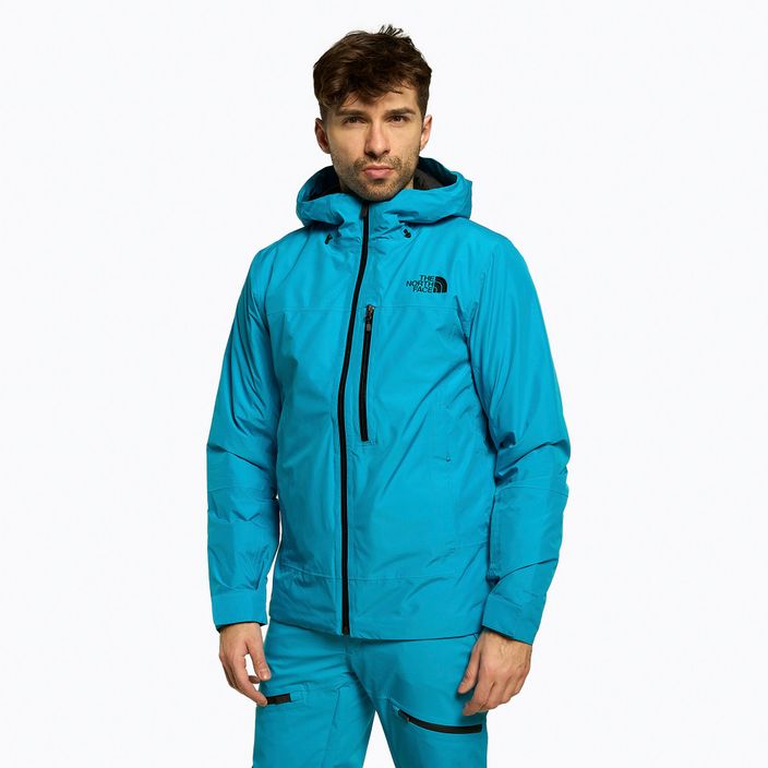 Jachetă de schi pentru bărbați The North Face Descendit albastru NF0A4QWWJA71
