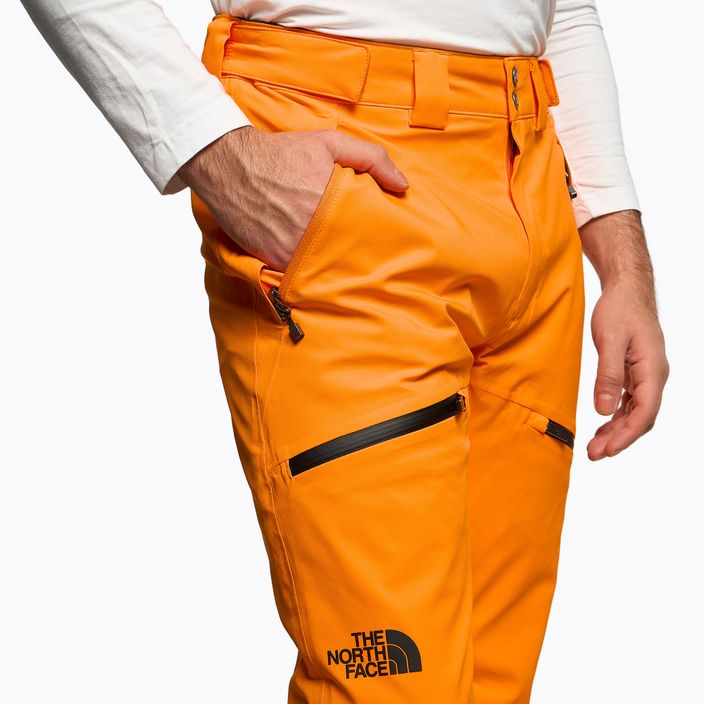 Pantaloni de schi pentru bărbați The North Face Chakal portocaliu NF0A5IYV78M1 4