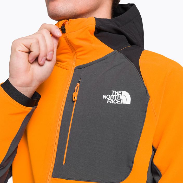 Jachetă softshell pentru bărbați The North Face AO Softshell Hoodie portocaliu NF0A7ZF58V81 7