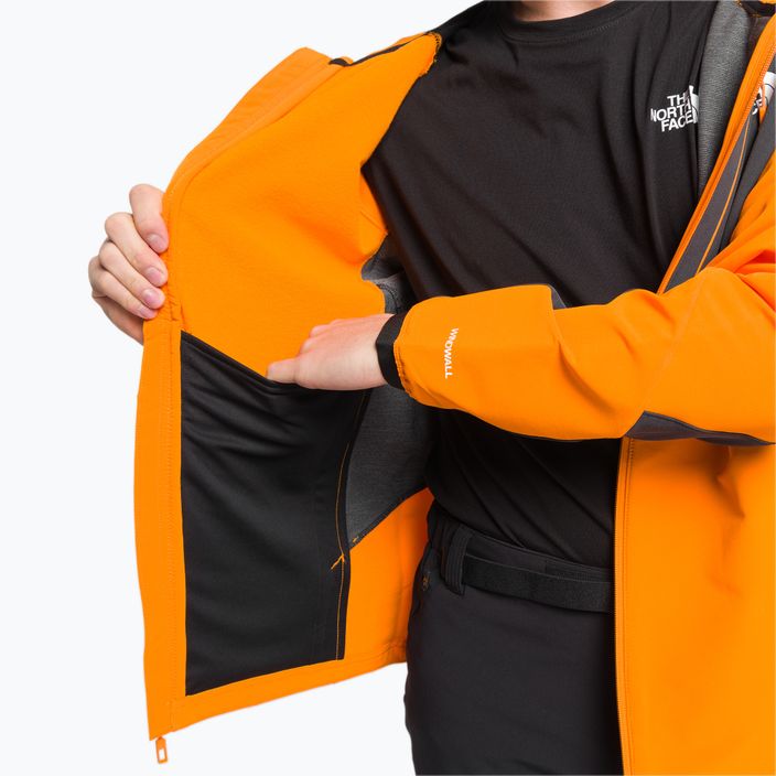 Jachetă softshell pentru bărbați The North Face AO Softshell Hoodie portocaliu NF0A7ZF58V81 9