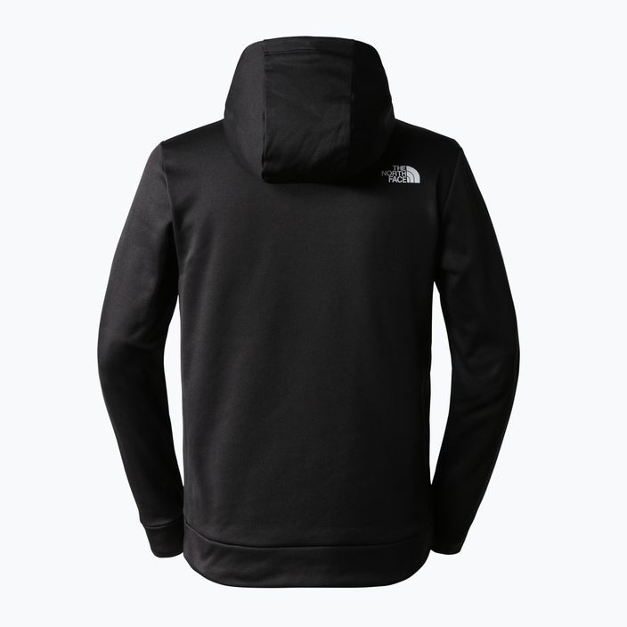 Hanorac pentru bărbați The North Face Reaxion Fleece P/O Hoodie black/ asphalt grey 5