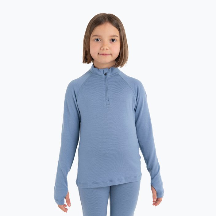 Icebreaker Kids 260 Tech kyanite tricou termic pentru copii