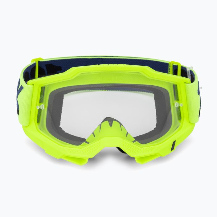 Ochelari de bicicletă  100% Accuri 2 fluo/yellow/clear 2