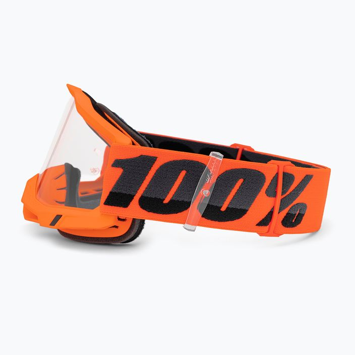 Ochelari de bicicletă  100% Accuri 2 neon/orange/clear 4