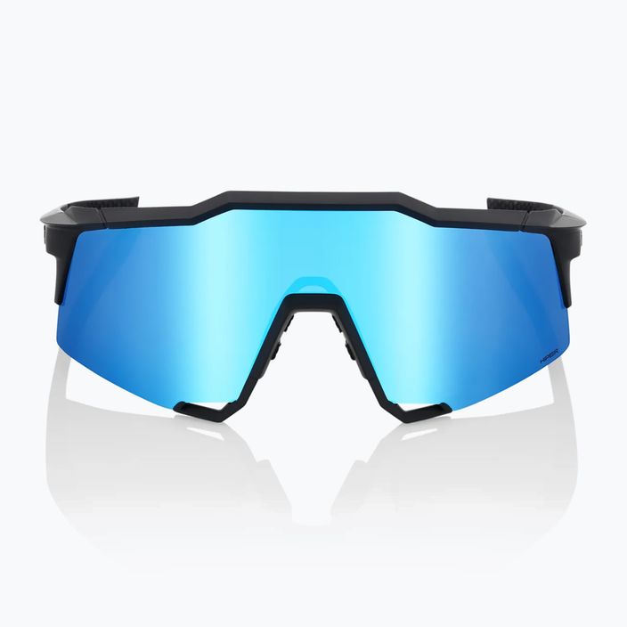 100% Speedcraft ochelari de ciclism cu oglindă multistrat negru mat/albăstrui 60007-00004 8