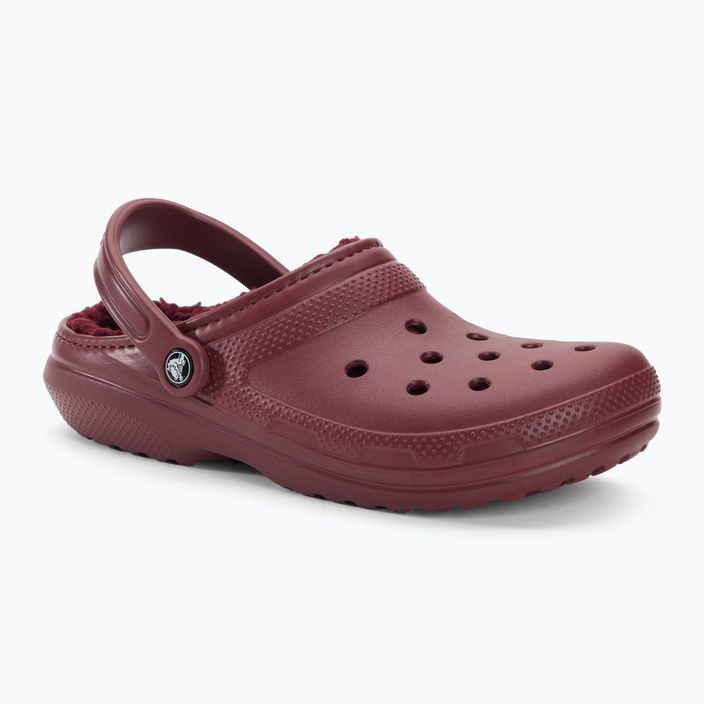 Crocs Classic Lined Clog flip-flops bordeaux 2