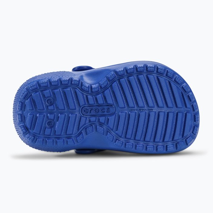 Papuci pentru copii Crocs Classic Lined blue bolt 5