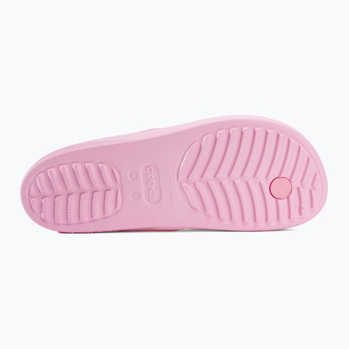Flip flop-uri Crocs Classic Platform flamingo pentru femei 4