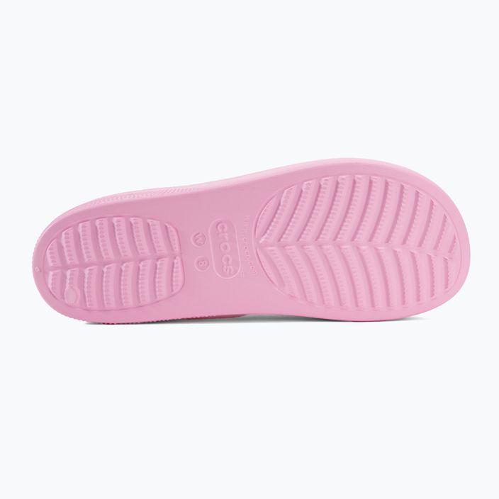 Șlapi de femei Crocs Classic Platform flamingo pentru femei 4