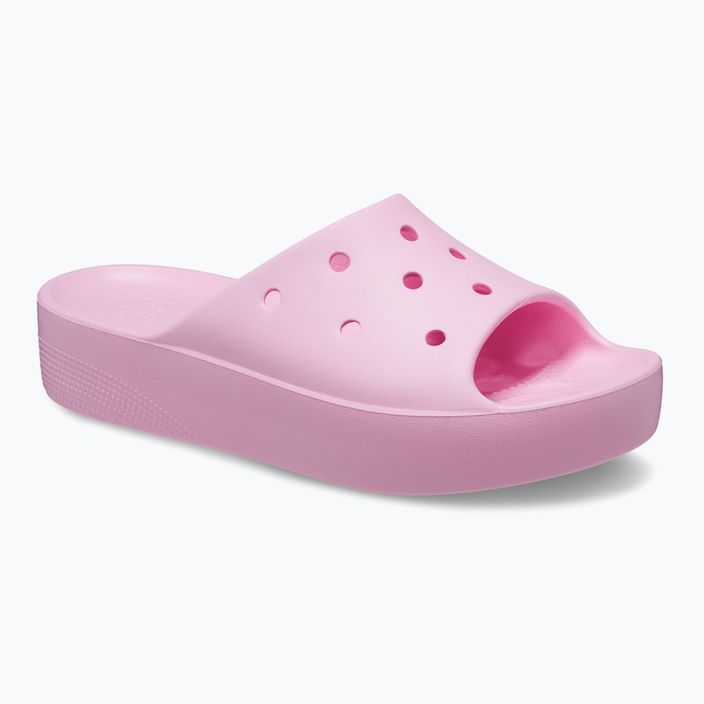 Șlapi de femei Crocs Classic Platform flamingo pentru femei 8