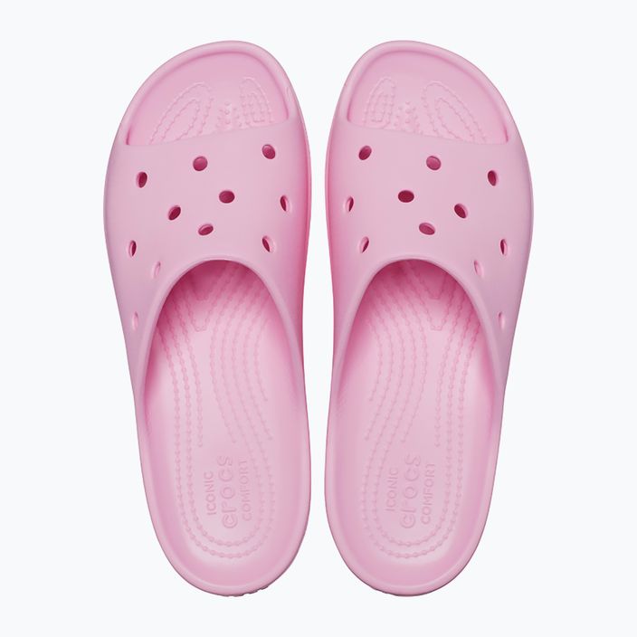 Șlapi de femei Crocs Classic Platform flamingo pentru femei 11