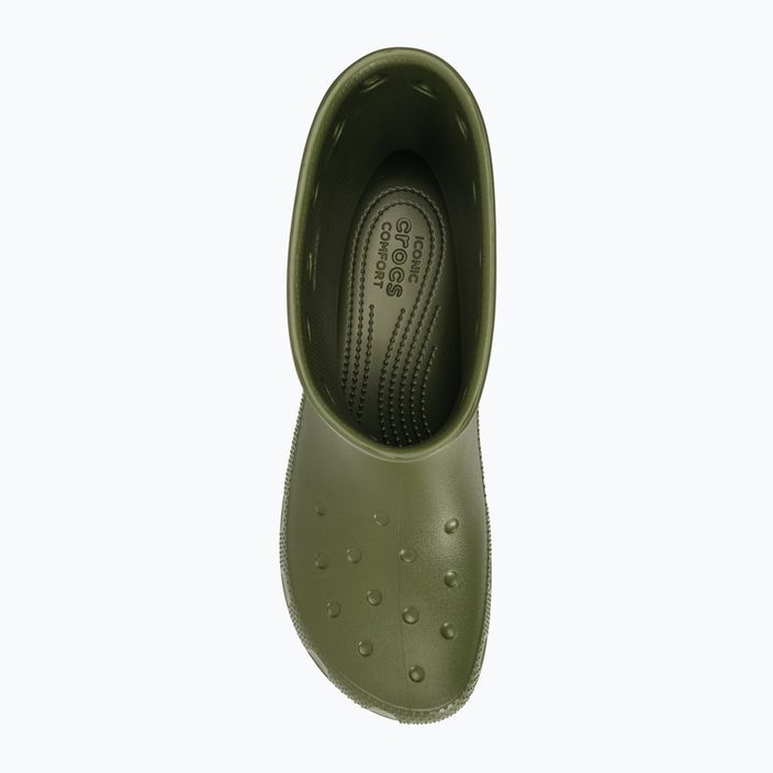 Crocs Classic Rain Boot armata verde de ploaie pentru bărbați wellingtons armata verde 6