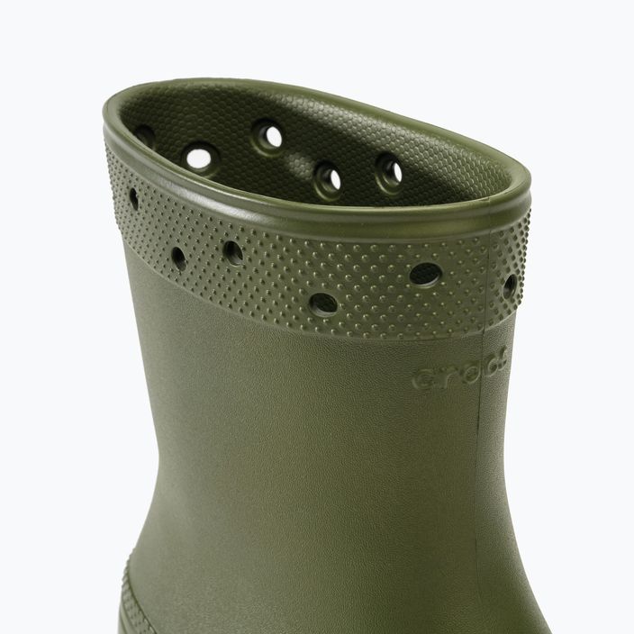 Crocs Classic Rain Boot armata verde de ploaie pentru bărbați wellingtons armata verde 8
