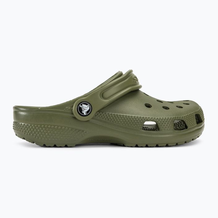 Papuci pentru copii Crocs Classic Clog Kids army green 3