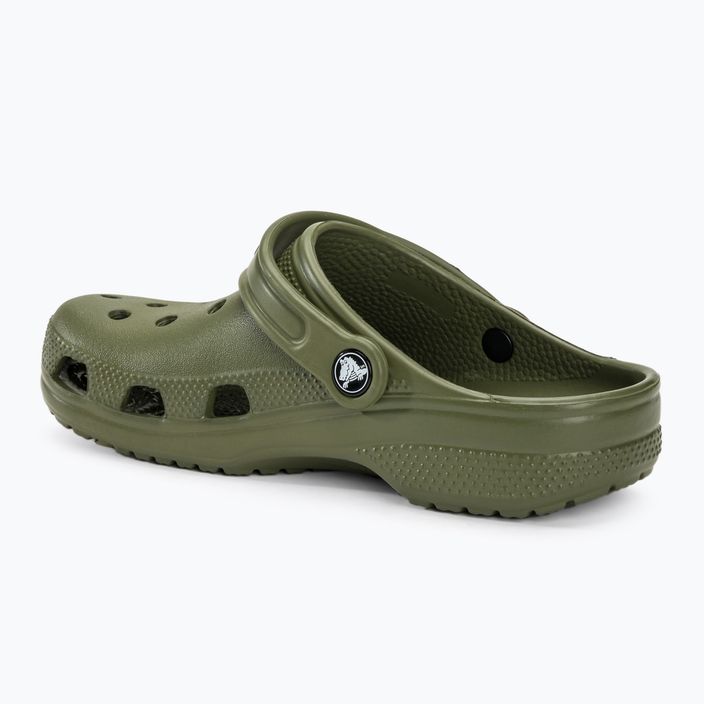 Papuci pentru copii Crocs Classic Clog Kids army green 4