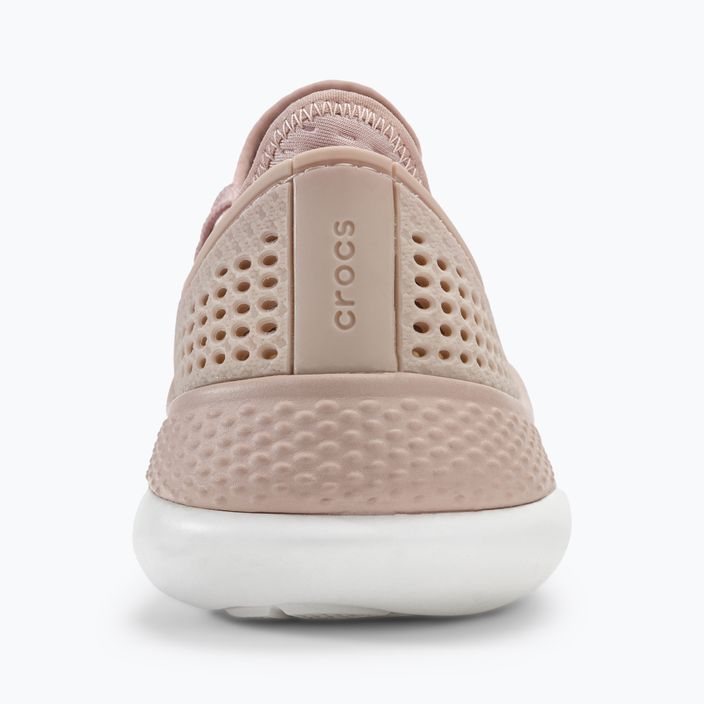Pantofi de damă Crocs LiteRide 360 Pacer roz argilă/alb pentru femei 6