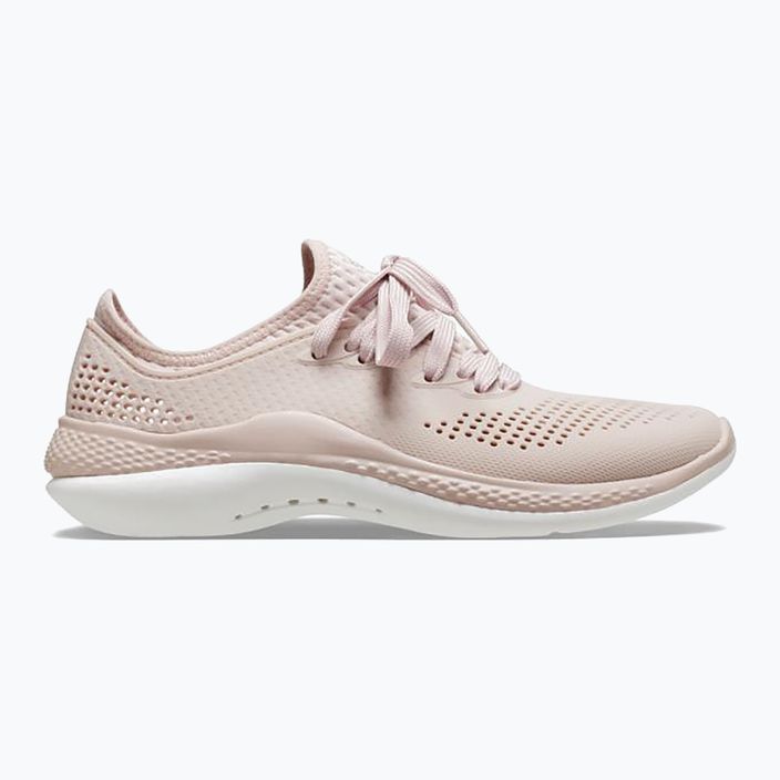 Pantofi de damă Crocs LiteRide 360 Pacer roz argilă/alb pentru femei 9
