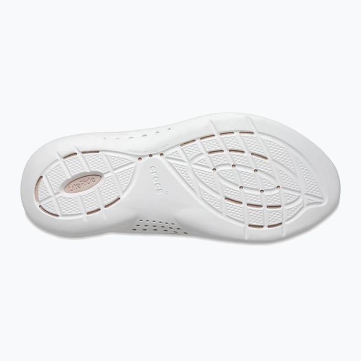 Pantofi de damă Crocs LiteRide 360 Pacer roz argilă/alb pentru femei 11