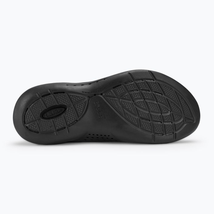 Pantofi Crocs LiteRide 360 Pacer negru/negru pentru femei 4