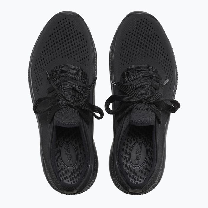 Pantofi Crocs LiteRide 360 Pacer negru/negru pentru femei 11