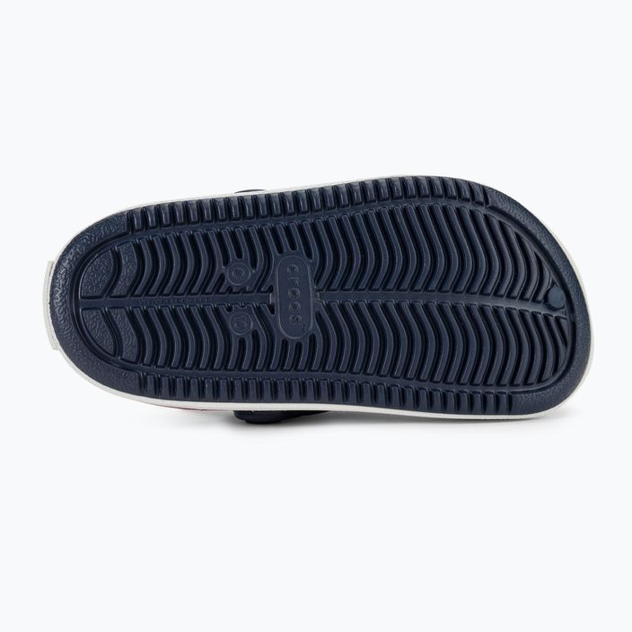 Papuci pentru copii Crocs Crocband Clean Of Court Clog navy/pepper 6