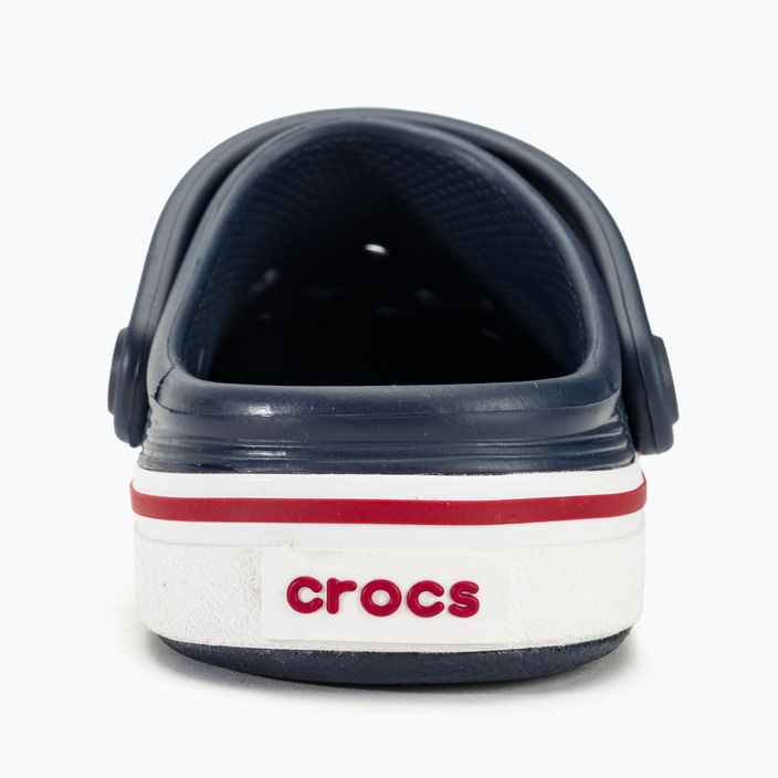 Papuci pentru copii Crocs Crocband Clean Of Court Clog navy/pepper 8