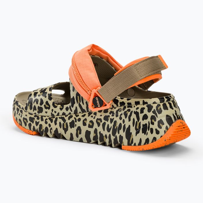 Sandale Crocs Hiker Xscape Animal kaki/leopard 3
