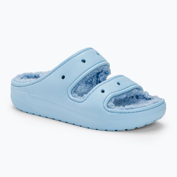Șlapi Crocs Classic Cozzzy albastru calcite flip-flops