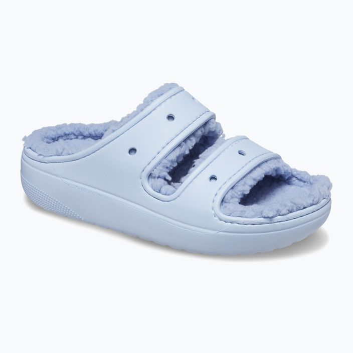 Șlapi Crocs Classic Cozzzy albastru calcite flip-flops 8
