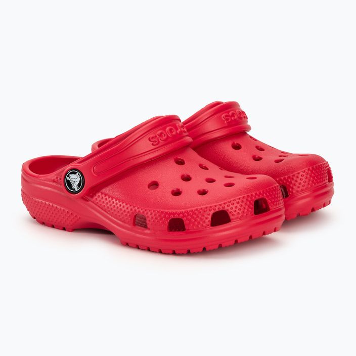 Papuci pentru copii Crocs Classic Clog T varsity red 5