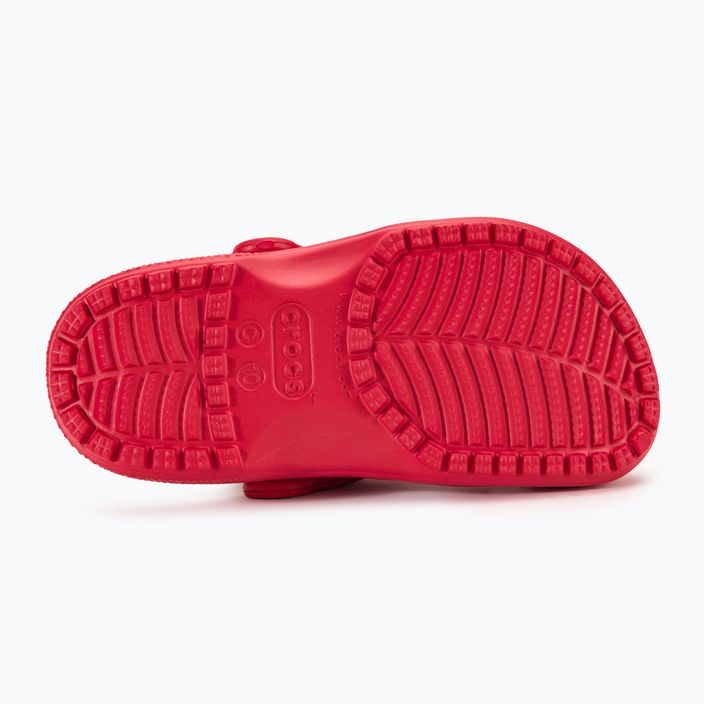 Papuci pentru copii Crocs Classic Clog T varsity red 6
