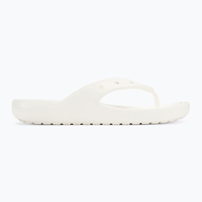 Papuci Crocs Classic Flip V2 white 2