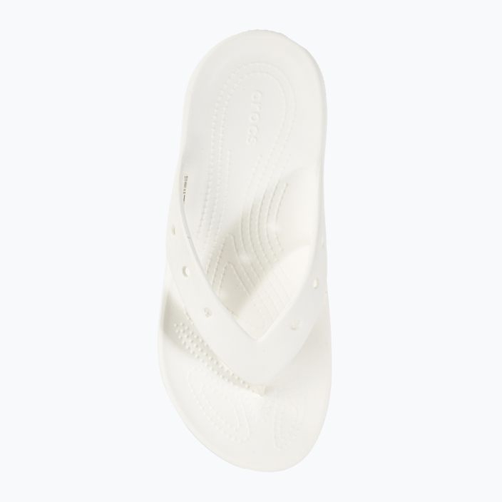 Papuci Crocs Classic Flip V2 white 6